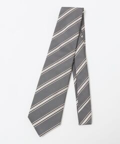 SHIPS / シップス ネクタイ | SHIPS: フォサッティ シルク コットン ストライプ ネクタイ
