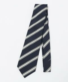SHIPS / シップス ネクタイ | SHIPS: フォサッティ シルク コットン ストライプ ネクタイ