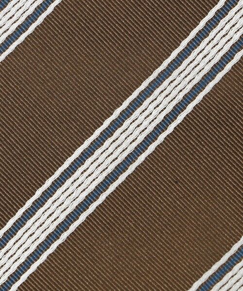 SHIPS / シップス ネクタイ | SHIPS: フォサッティ シルク コットン ストライプ ネクタイ | 詳細4