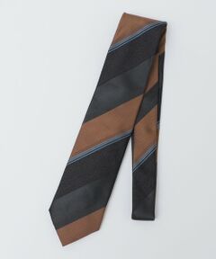 SHIPS / シップス ネクタイ | SHIPS: ヴィンテージ アーカイブ シルク ヘリンボーン ワイド ストライプ ネクタイ