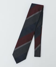 SHIPS / シップス ネクタイ | SHIPS: ヴィンテージ アーカイブ シルク ヘリンボーン ワイド ストライプ ネクタイ