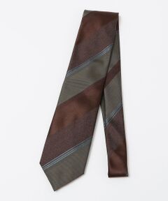 SHIPS / シップス ネクタイ | SHIPS: ヴィンテージ アーカイブ シルク ヘリンボーン ワイド ストライプ ネクタイ