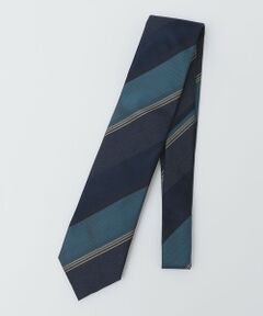 SHIPS / シップス ネクタイ | SHIPS: ヴィンテージ アーカイブ シルク ヘリンボーン ワイド ストライプ ネクタイ