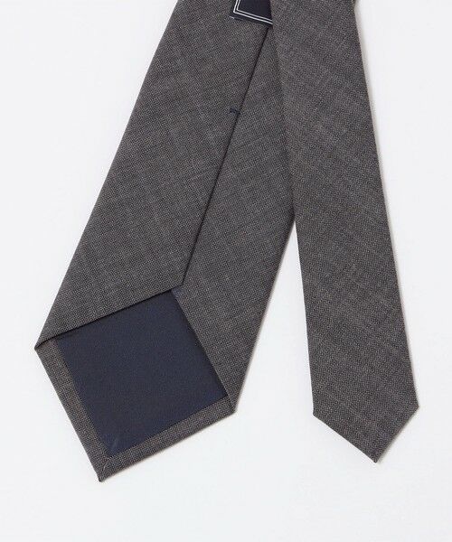 SHIPS / シップス ネクタイ | SHIPS: ラッシャーミルズ ウール ソリッド ネクタイ | 詳細1