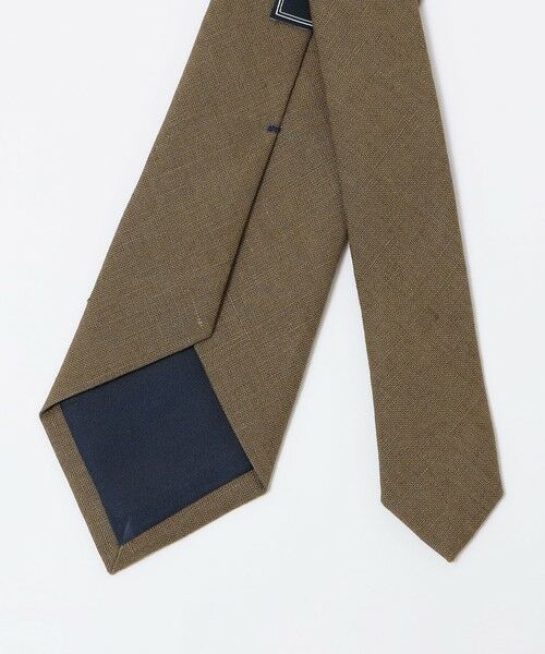 SHIPS / シップス ネクタイ | SHIPS: スペンスブライソン アイリッシュリネン ソリッド ネクタイ | 詳細1