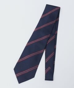 SHIPS / シップス ネクタイ | Errico Formicola: シルク ジャカード ダブルストライプ ネクタイ