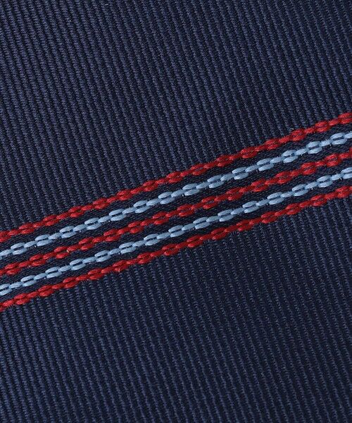 SHIPS / シップス ネクタイ | Errico Formicola: シルク ジャカード ダブルストライプ ネクタイ | 詳細2