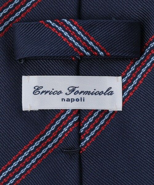 SHIPS / シップス ネクタイ | Errico Formicola: シルク ジャカード ダブルストライプ ネクタイ | 詳細3