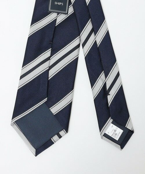 SHIPS / シップス ネクタイ | SHIPS: ネイビー ソリッド/ストライプ/ドット ネクタイ | 詳細7