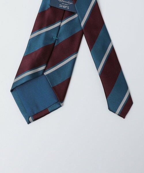 SHIPS / シップス ネクタイ | Stefanobigi: シルク ワイド ストライプ ネクタイ | 詳細1