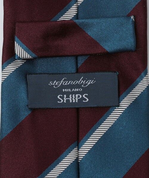 SHIPS / シップス ネクタイ | Stefanobigi: シルク ワイド ストライプ ネクタイ | 詳細3