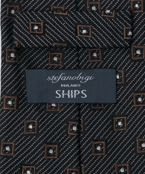 SHIPS / シップス ネクタイ | Stefanobigi: シルク ウェーブ ツイル コモン ネクタイ | 詳細3