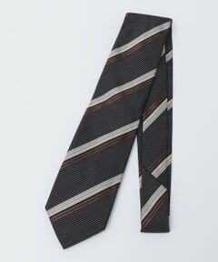 SHIPS / シップス ネクタイ | Stefanobigi: シルク ウェーブ ツイル ストライプ ネクタイ