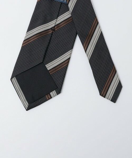 SHIPS / シップス ネクタイ | Stefanobigi: シルク ウェーブ ツイル ストライプ ネクタイ | 詳細1