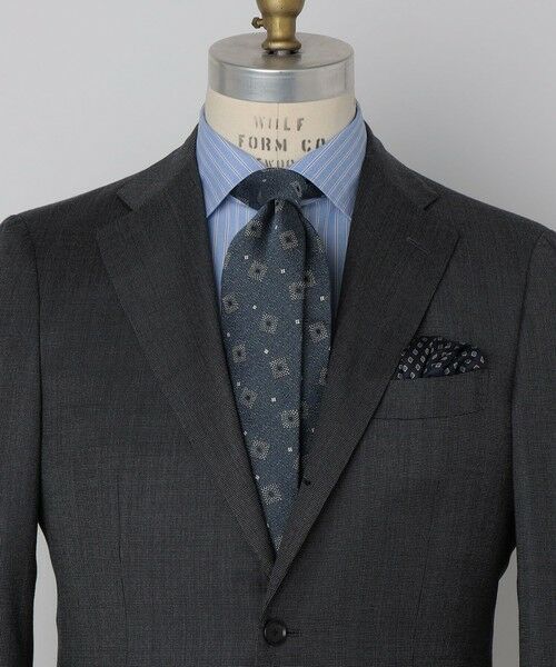 SHIPS / シップス ネクタイ | Puccini: シルク ウール メランジ コモン ネクタイ | 詳細1