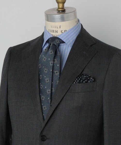 SHIPS / シップス ネクタイ | Puccini: シルク ウール メランジ コモン ネクタイ | 詳細2