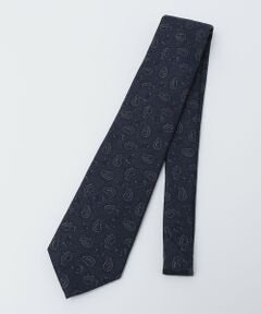 SHIPS / シップス ネクタイ | Puccini: シルク ウール メランジ ペイズリー ネクタイ