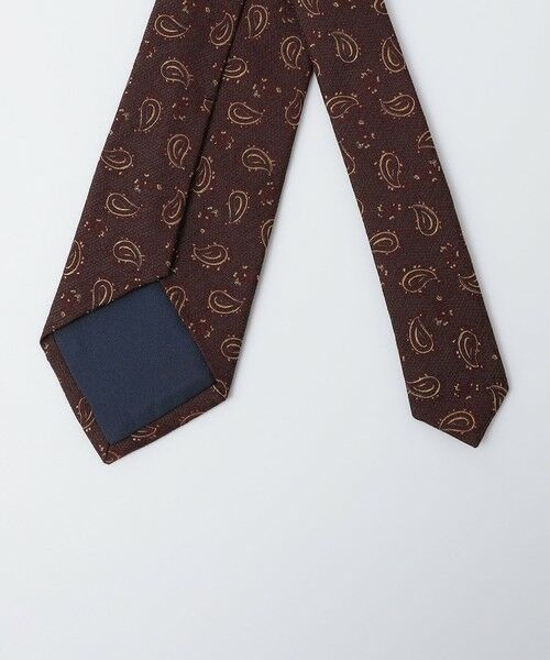 SHIPS / シップス ネクタイ | Puccini: シルク ウール メランジ ペイズリー ネクタイ | 詳細3