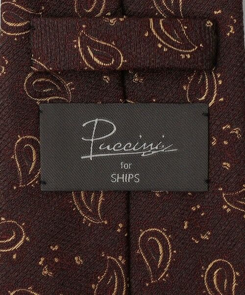 SHIPS / シップス ネクタイ | Puccini: シルク ウール メランジ ペイズリー ネクタイ | 詳細5