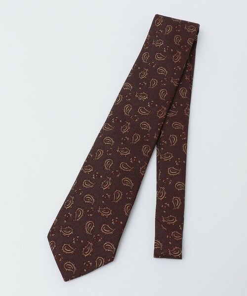 SHIPS / シップス ネクタイ | Puccini: シルク ウール メランジ ペイズリー ネクタイ | 詳細7