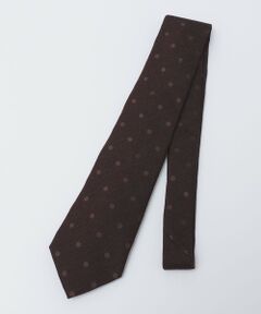 SHIPS / シップス ネクタイ | Puccini: シルク ウール メランジ ドット ネクタイ