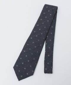 SHIPS / シップス ネクタイ | Puccini: シルク ウール メランジ ドット ネクタイ