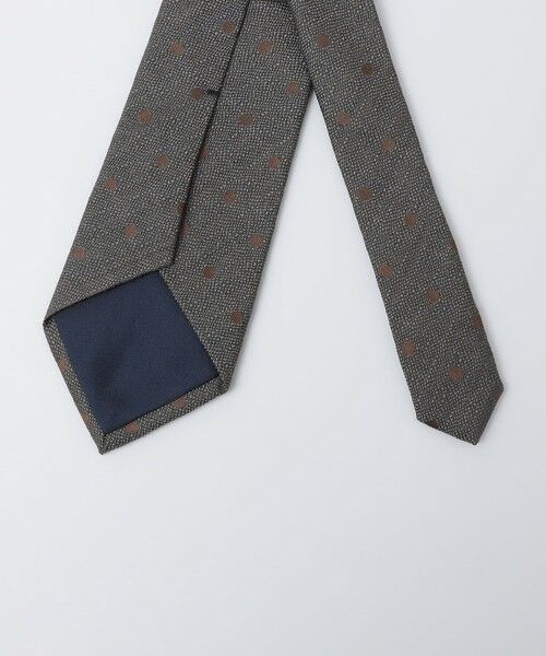SHIPS / シップス ネクタイ | Puccini: シルク ウール メランジ ドット ネクタイ | 詳細1