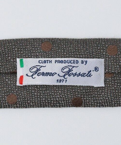 SHIPS / シップス ネクタイ | Puccini: シルク ウール メランジ ドット ネクタイ | 詳細4