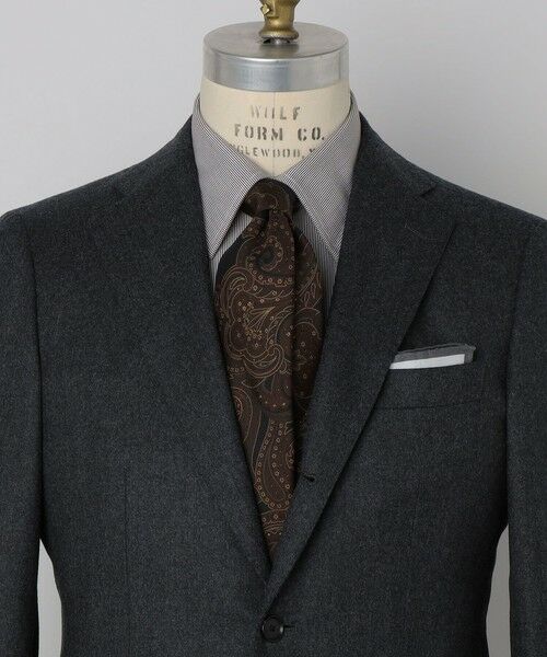 SHIPS / シップス ネクタイ | SHIPS: カネパ社製ファブリック プリント ペイズリー ネクタイ | 詳細1