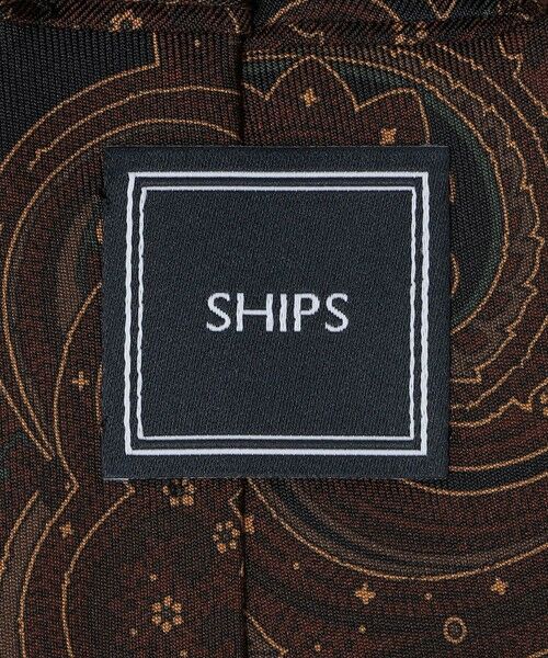 SHIPS / シップス ネクタイ | SHIPS: カネパ社製ファブリック プリント ペイズリー ネクタイ | 詳細5