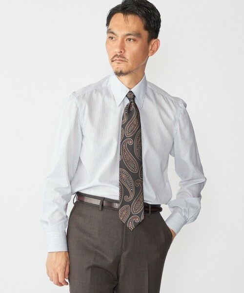 SHIPS / シップス ネクタイ | Holliday＆Brown: シルク ジャカード ペイズリー ネクタイ | 詳細1