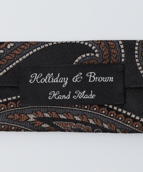 SHIPS / シップス ネクタイ | Holliday＆Brown: シルク ジャカード ペイズリー ネクタイ | 詳細6