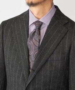 SHIPS / シップス ネクタイ | FRANCO BASSI: シルク コットン ペイズリー ネクタイ