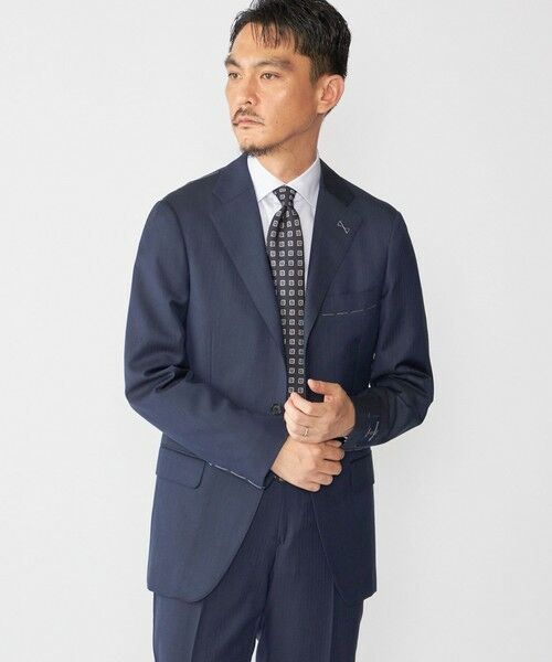 SHIPS / シップス ネクタイ | FRANCO BASSI: シルク スクエア コモン ネクタイ | 詳細1