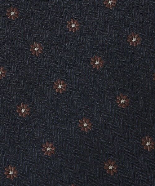 SHIPS / シップス ネクタイ | SHIPS: ヴィンテージ アーカイブ シルク ヘリン フラワー コモン ネクタイ | 詳細6