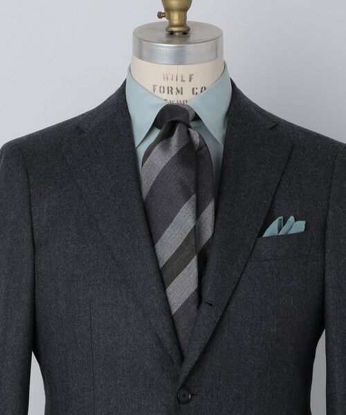 SHIPS / シップス ネクタイ | SHIPS: ヴィンテージ アーカイブ シルク スナゴ ストライプ ネクタイ | 詳細1