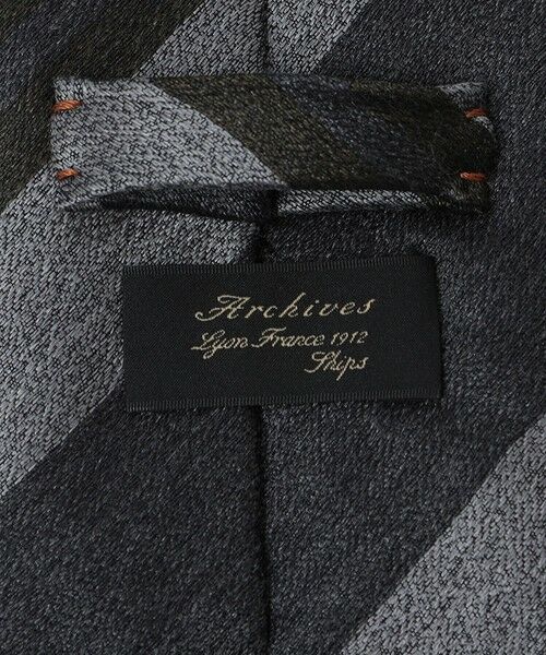 SHIPS / シップス ネクタイ | SHIPS: ヴィンテージ アーカイブ シルク スナゴ ストライプ ネクタイ | 詳細5