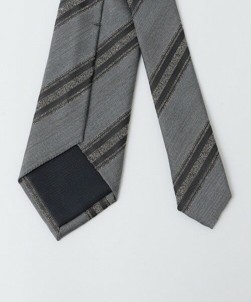 SHIPS / シップス ネクタイ | SHIPS: ヴィンテージ アーカイブ シルク ヘリン メランジ ストライプ ネクタイ | 詳細4