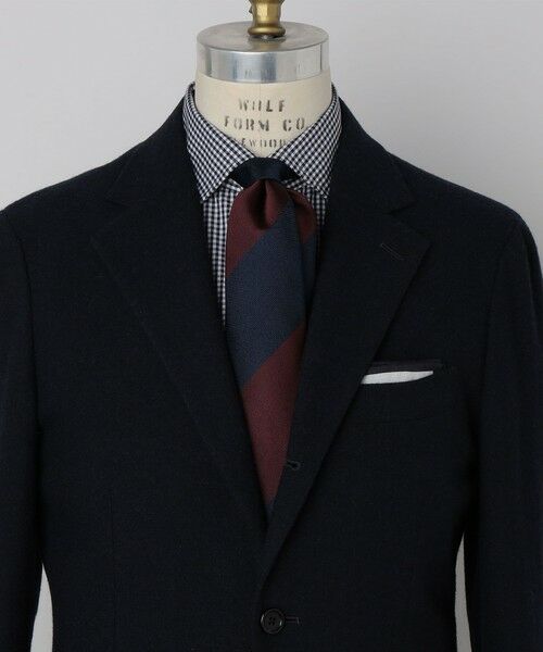 SHIPS / シップス ネクタイ | SHIPS: シルク バスケット ワイド ストライプ ネクタイ | 詳細1