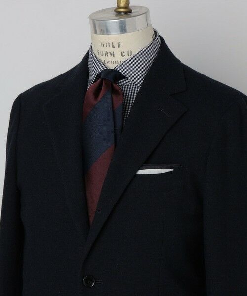 SHIPS / シップス ネクタイ | SHIPS: シルク バスケット ワイド ストライプ ネクタイ | 詳細2