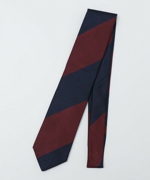 SHIPS / シップス ネクタイ | SHIPS: シルク バスケット ワイド ストライプ ネクタイ | 詳細3