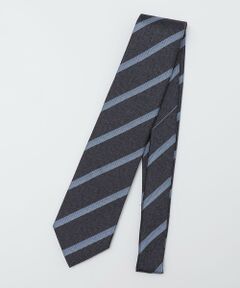 SHIPS / シップス ネクタイ | SHIPS: シルク バスケット ヘリンボーン ストライプ ネクタイ