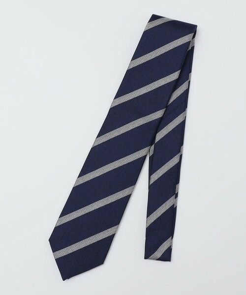 SHIPS / シップス ネクタイ | SHIPS: シルク バスケット ヘリンボーン ストライプ ネクタイ | 詳細6