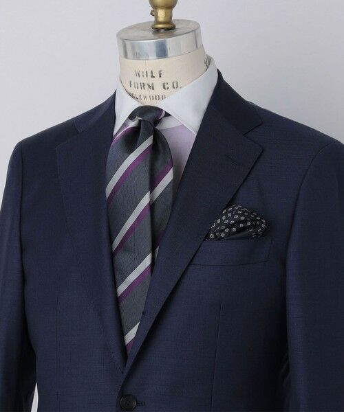 SHIPS / シップス ネクタイ | SHIPS: シルク レギュラー ストライプ ネクタイ | 詳細2