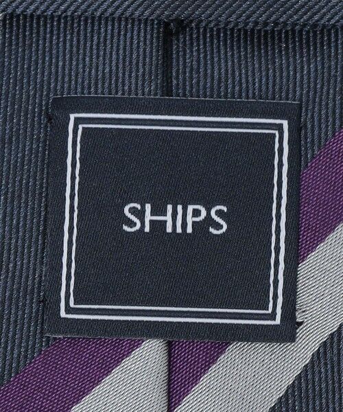 SHIPS / シップス ネクタイ | SHIPS: シルク レギュラー ストライプ ネクタイ | 詳細5