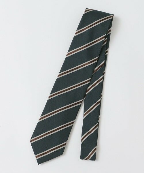 SHIPS / シップス ネクタイ | SHIPS: シルク バスケット ストライプ ネクタイ | 詳細1
