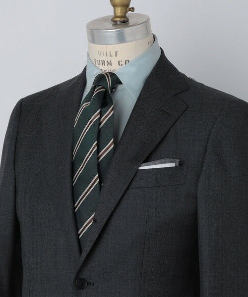 SHIPS / シップス ネクタイ | SHIPS: シルク バスケット ストライプ ネクタイ | 詳細6