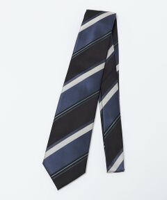 SHIPS / シップス ネクタイ | SHIPS: シルク ツイル サテン ストライプ ネクタイ