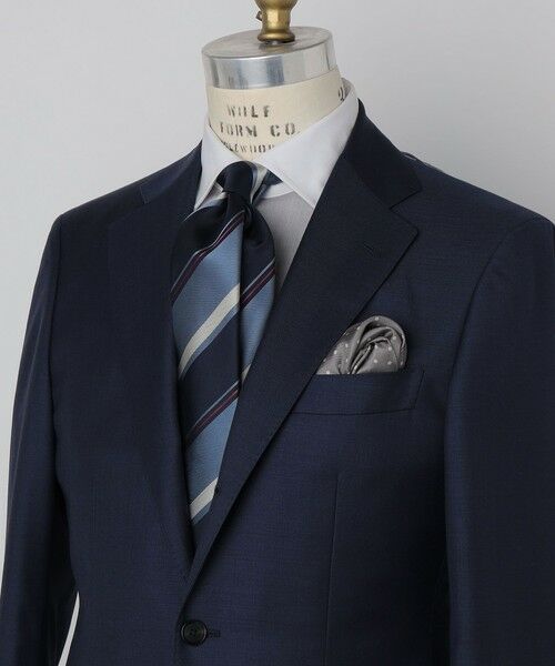 SHIPS / シップス ネクタイ | SHIPS: シルク ツイル サテン ストライプ ネクタイ | 詳細2