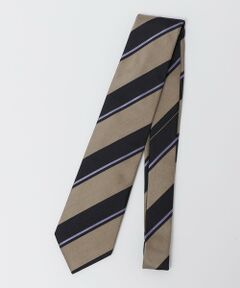 SHIPS / シップス ネクタイ | SHIPS: シルク ツイル バスケット ストライプ ネクタイ